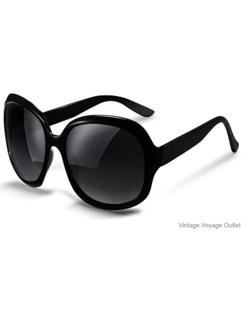 Bug Eye Oversized Polarized Sunglasses Women Retro UV Protection Shades